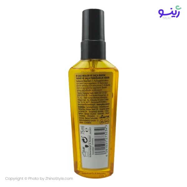 gliss oil elixir argan oil hair serum 1