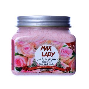 اسکراب شنی گل رز max lady