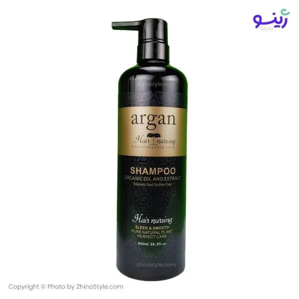 sulfate free argan shampoo hair nursing 4